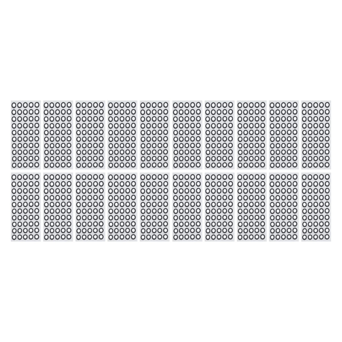 1000 Pcs 3D Scanning Markers 6mm ID 10mm OD Reflective Dots
