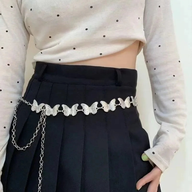 Bohemian Metal Waist Chain Belt – Retro Ethnic Style Women