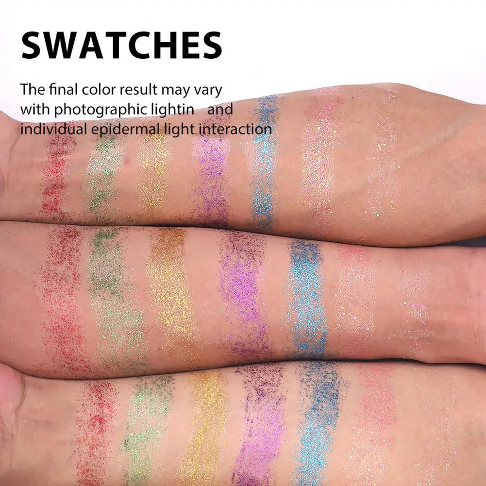 Holographic Glitter Stick – Face, Body & Hair Makeup | 7 Shades