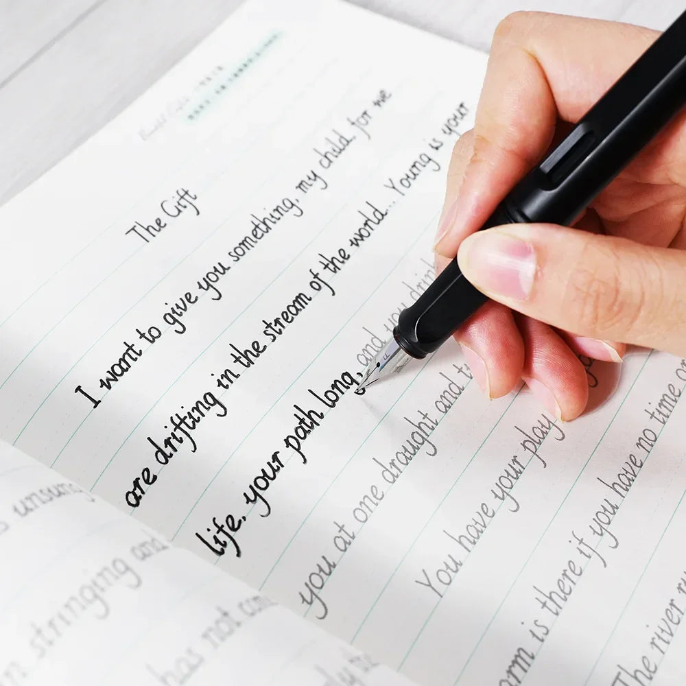 English Copybook Calligraphy Books Adult Word Handwriting Italian
