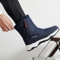 Men's Winter Snow Boots – Warm Anti-Slip Zip Ankle Boot