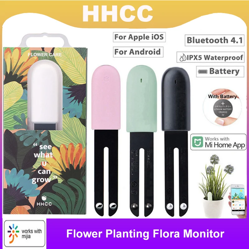 HHCC Flower Care Flora Monitor Smart Plant Sensor Grass Soil Water