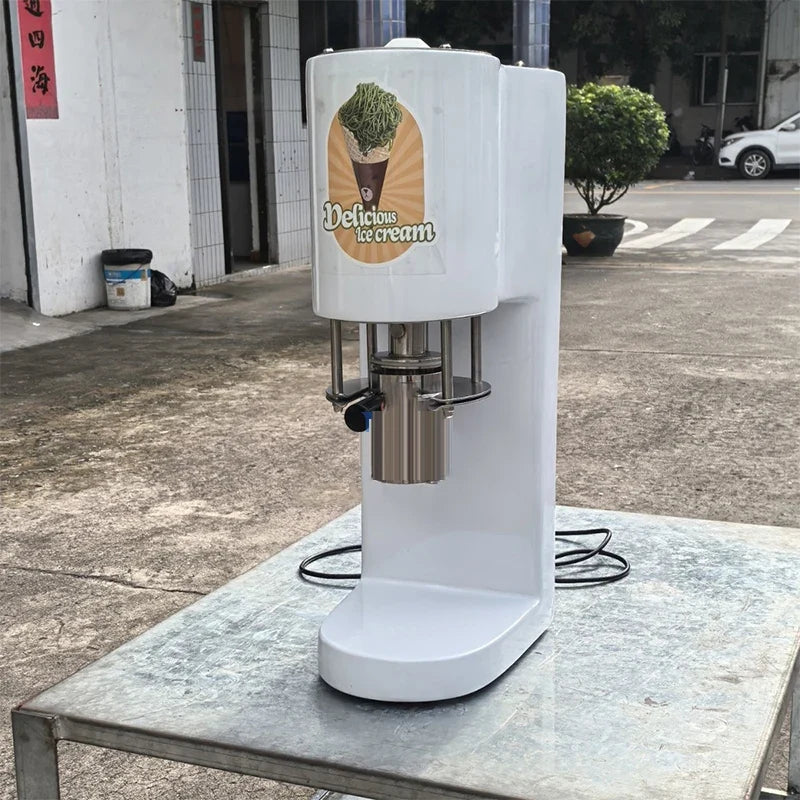 Spaghetti Noodle Ice Cream Machine – 4 Types, 8.5L Self-Cool
