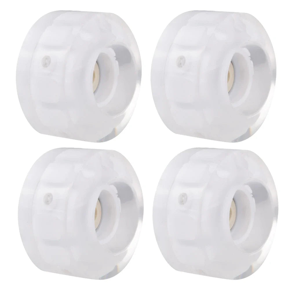 4-Pack LED Luminous Roller Skate Wheels 58mm 82A | Fast Roll