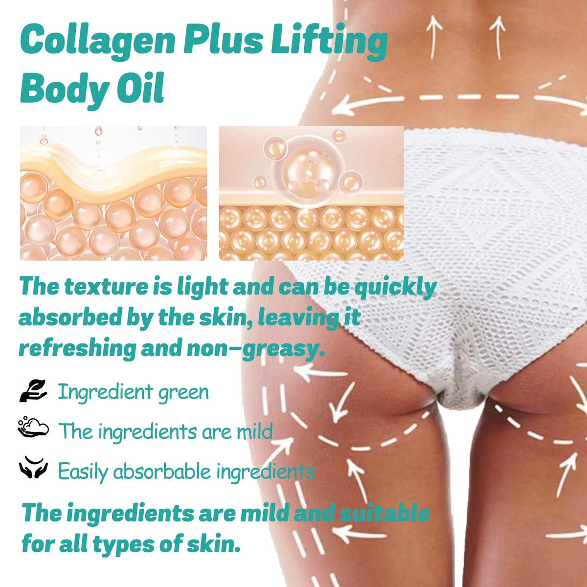 Collagen Firming Body Oil – Tighten, Lift & Moisturize | 30ml