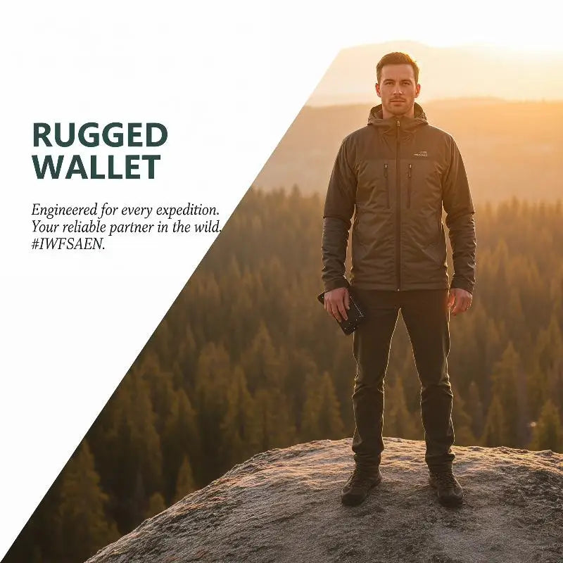 Waterproof Military-Grade TPU Wallet – Card, Key & Cable Pouch