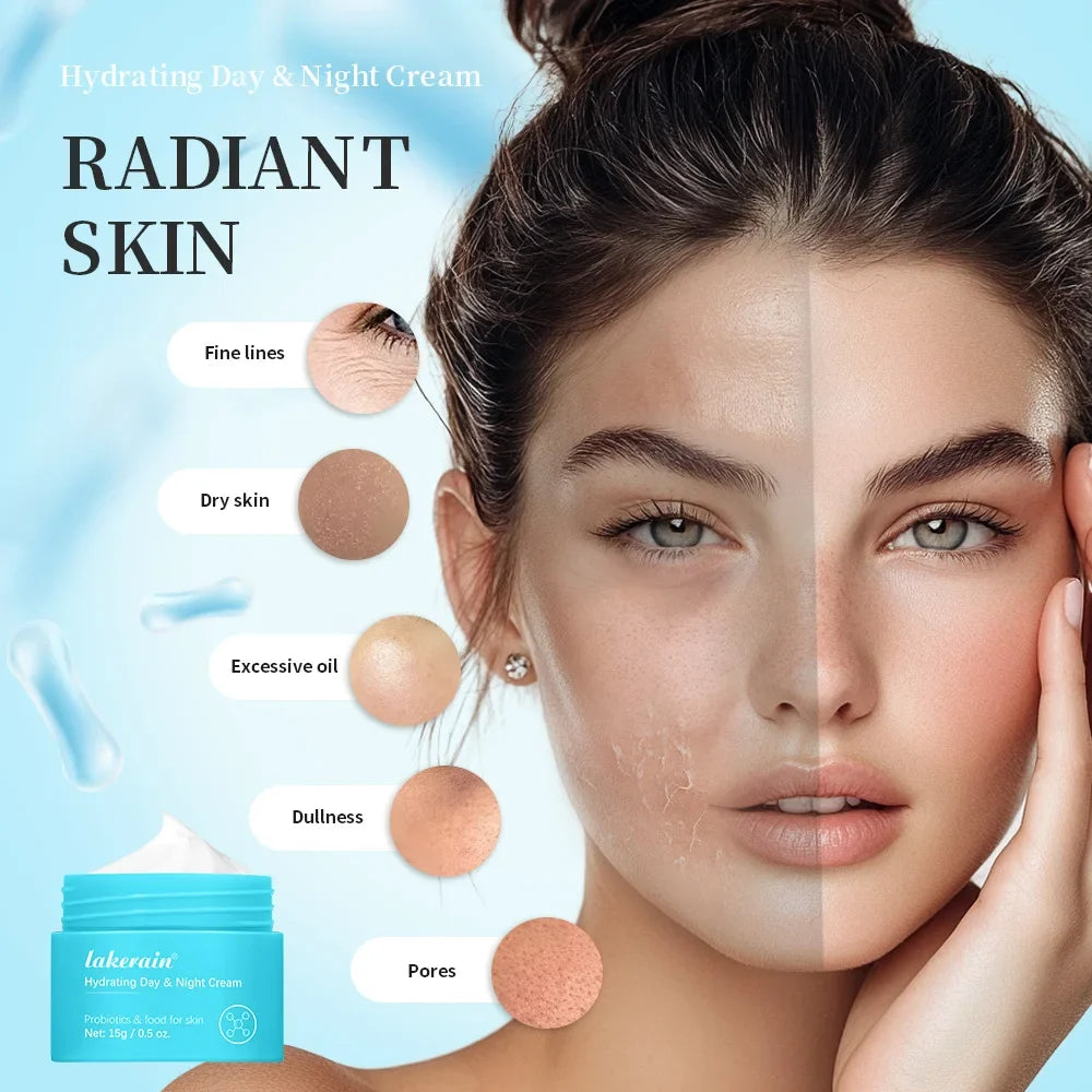 Probiotic Hydrating Day Night Cream Nourishing Moisturizer Face