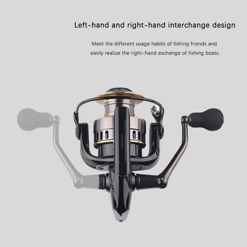 Metal Spinning Fishing Reel | Long Cast Bait Casting Sea Reel