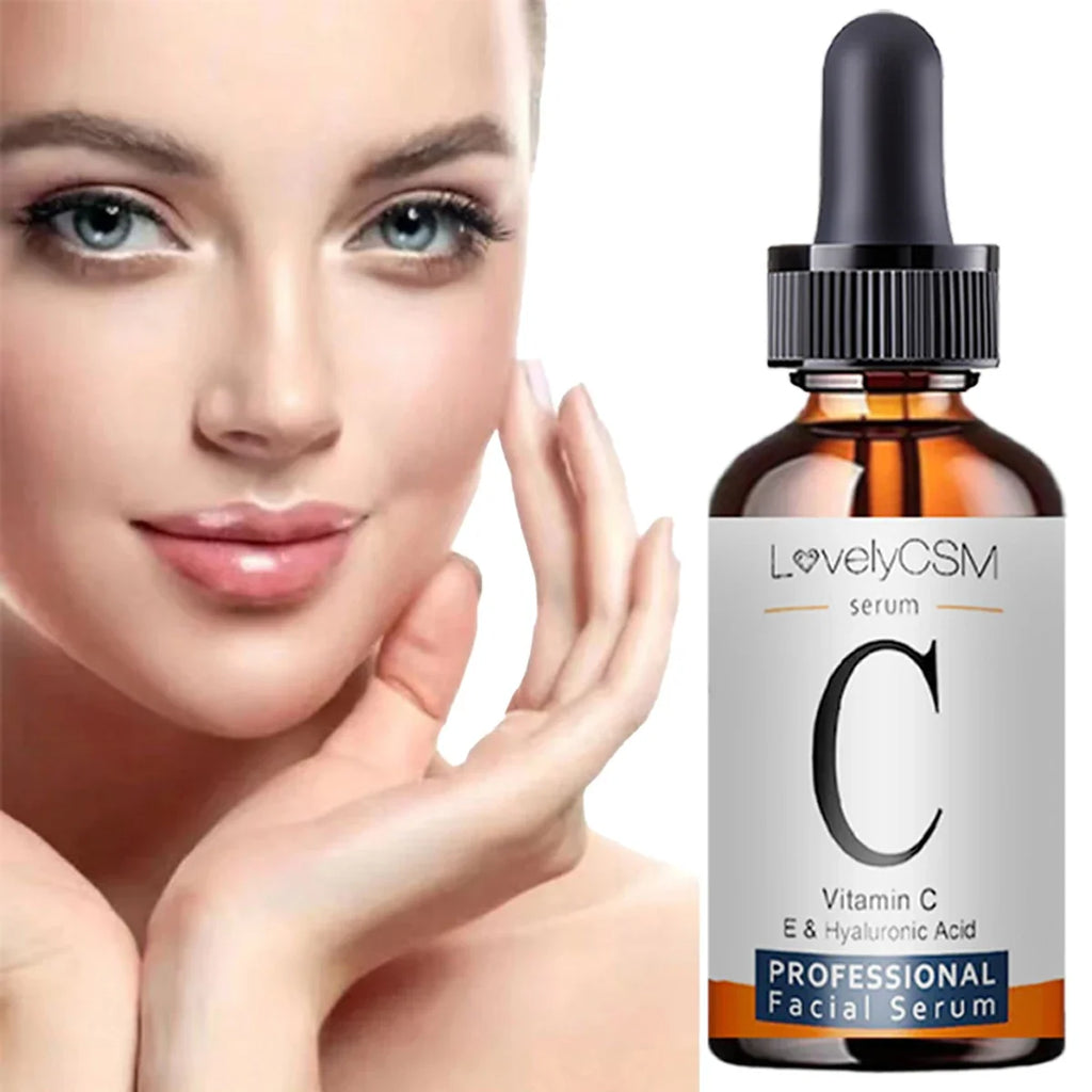 Vitamin C E&hyaluronic Acid Professional Facial Essence Shrinks Pores