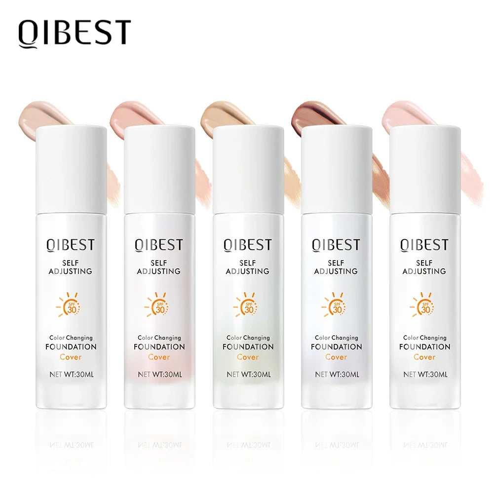 QIBEST Color Changing Foundation SPF 30+ | Hydrating Long Wear