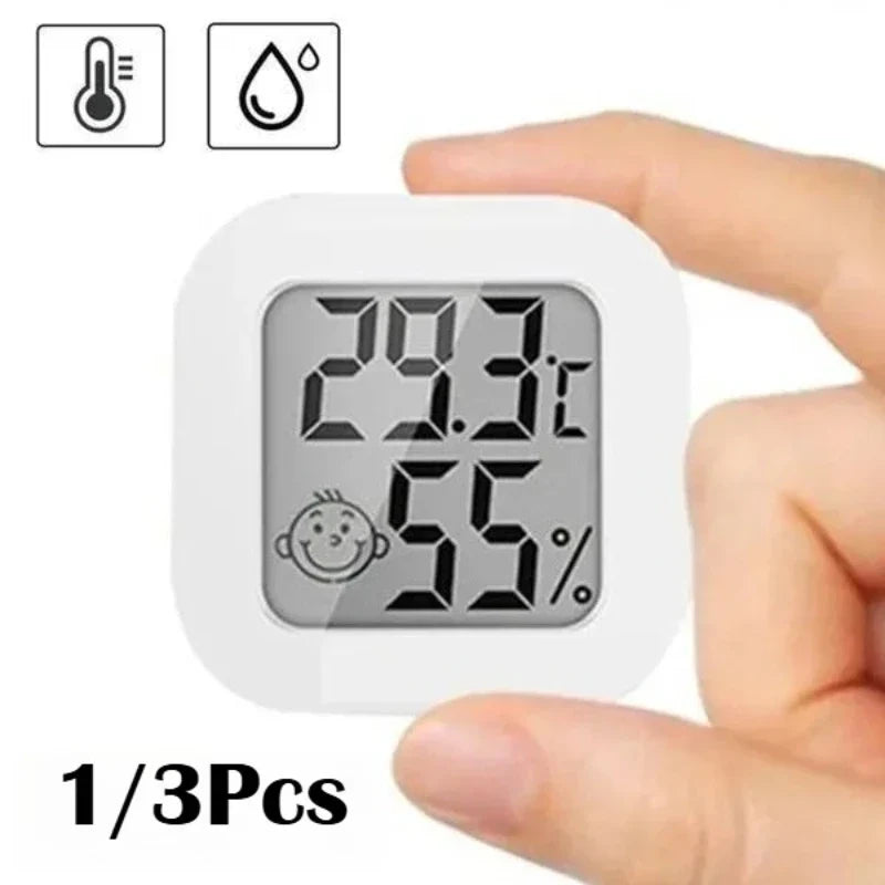 LCD Digital Thermometer Hygrometer | Indoor Temp & Humidity Gauge
