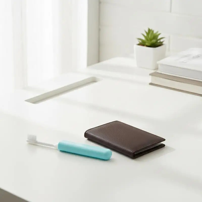 5-Pack Folding Travel Toothbrush – Soft Bristle, Portable