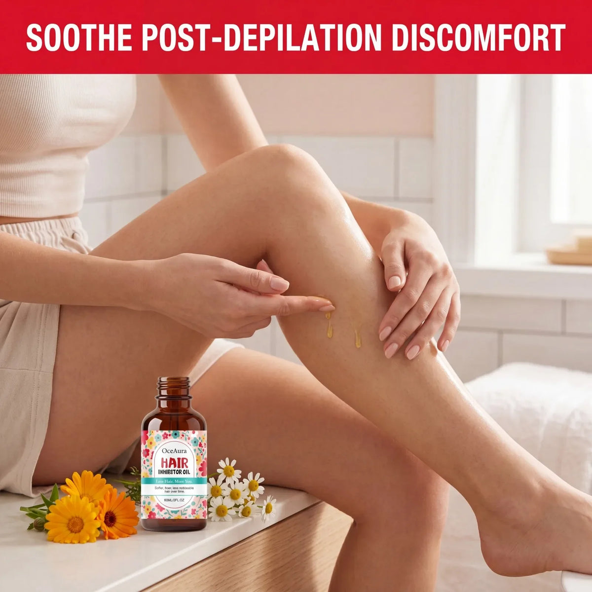 Hair Inhibitor Oil – Post-Depilation Body Moisturizer 60ml