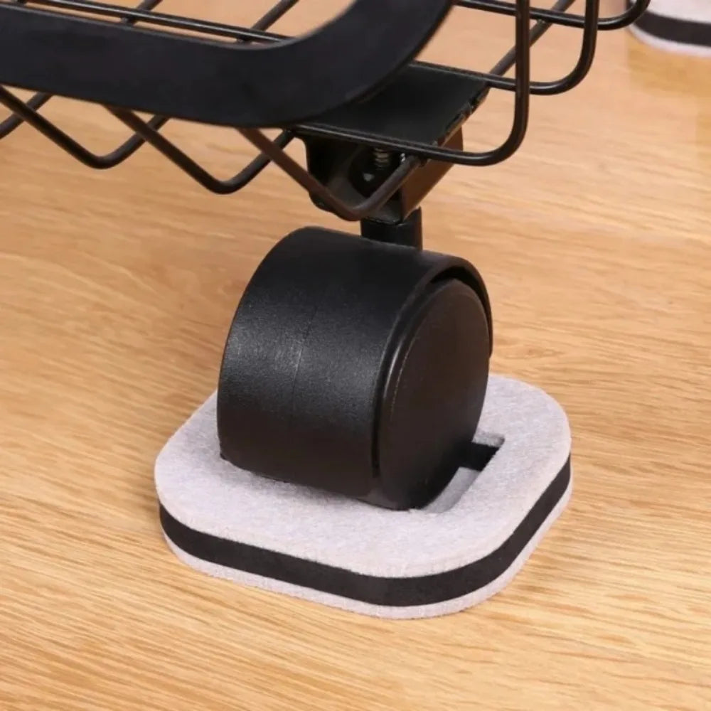 5-Pack Chair Caster Cups – Anti-Slip Furniture Floor Protector Pads
