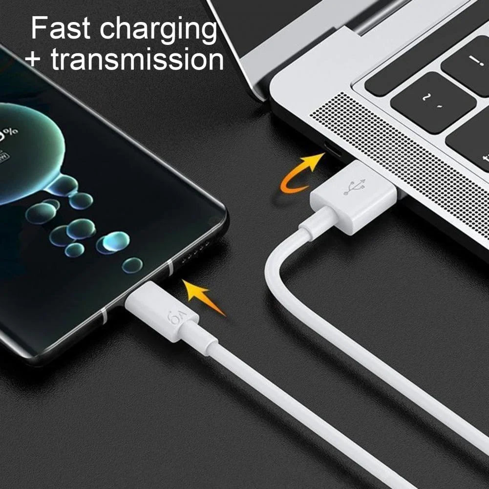 6A USB-C Fast Charging Cable | Samsung, Huawei & Xiaomi