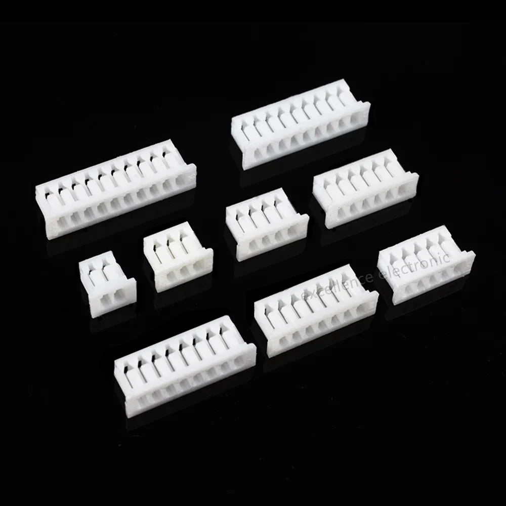 Pitch Connectors Pre-crimped Soft Silicone Cables Compatible JST