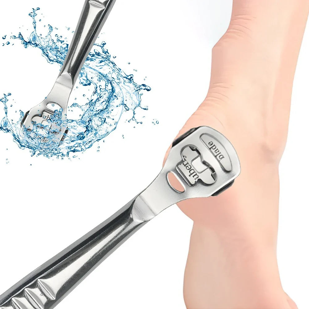 Stainless Steel Foot Scraper – Dead Skin & Callus Remover