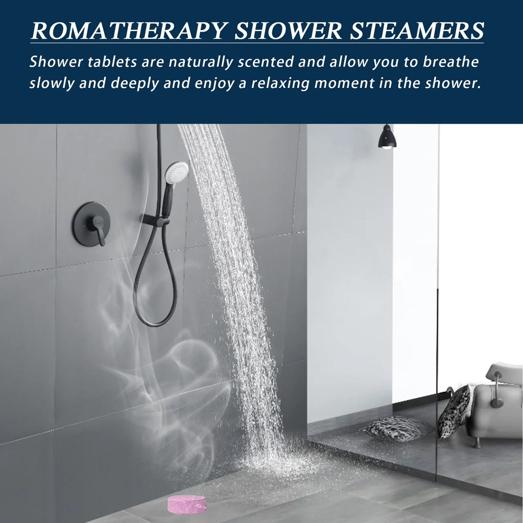 6-Pack Aromatherapy Shower Steamers | Spa Shower Tablets