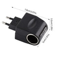 220V AC to 12V DC Plug Adapter Converter with LED Indicator