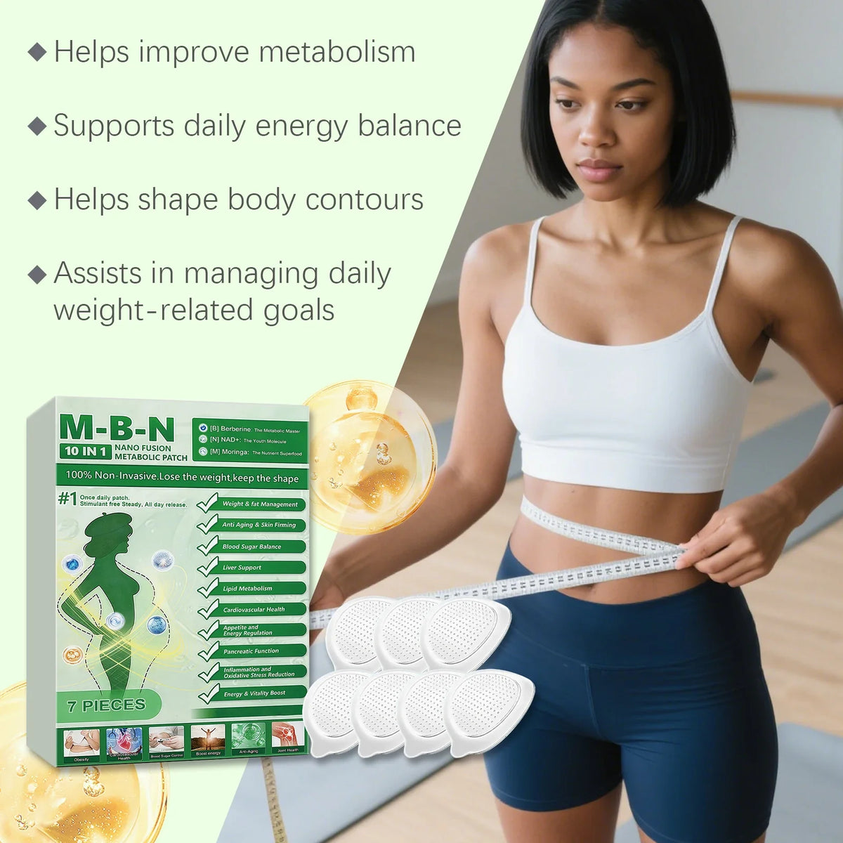 Body Contour Care Patch – Breathable & Skin-Friendly Daily Patch