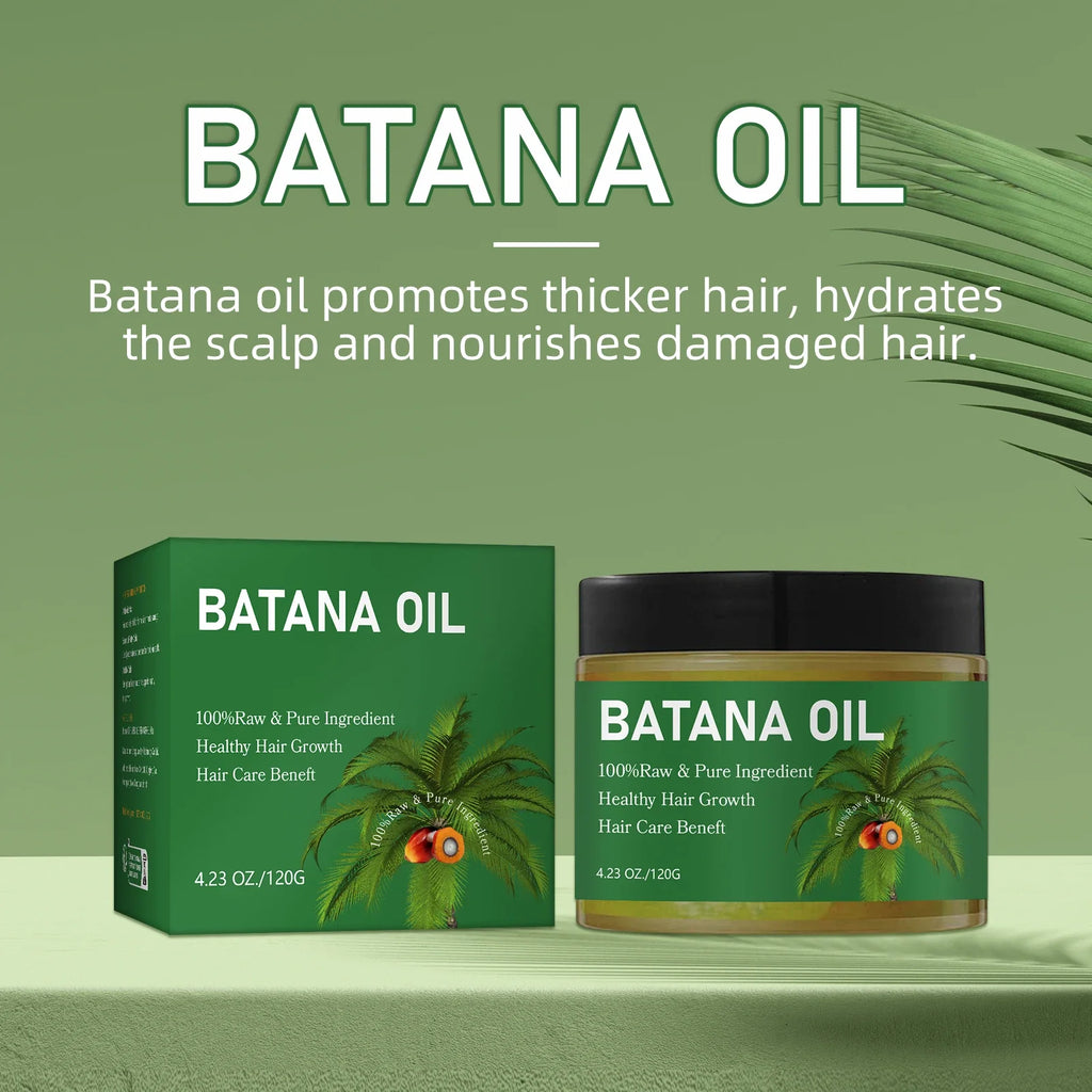 Batana Oil Shampoo & Pure Oil Set – Strengthen & Restore Hair