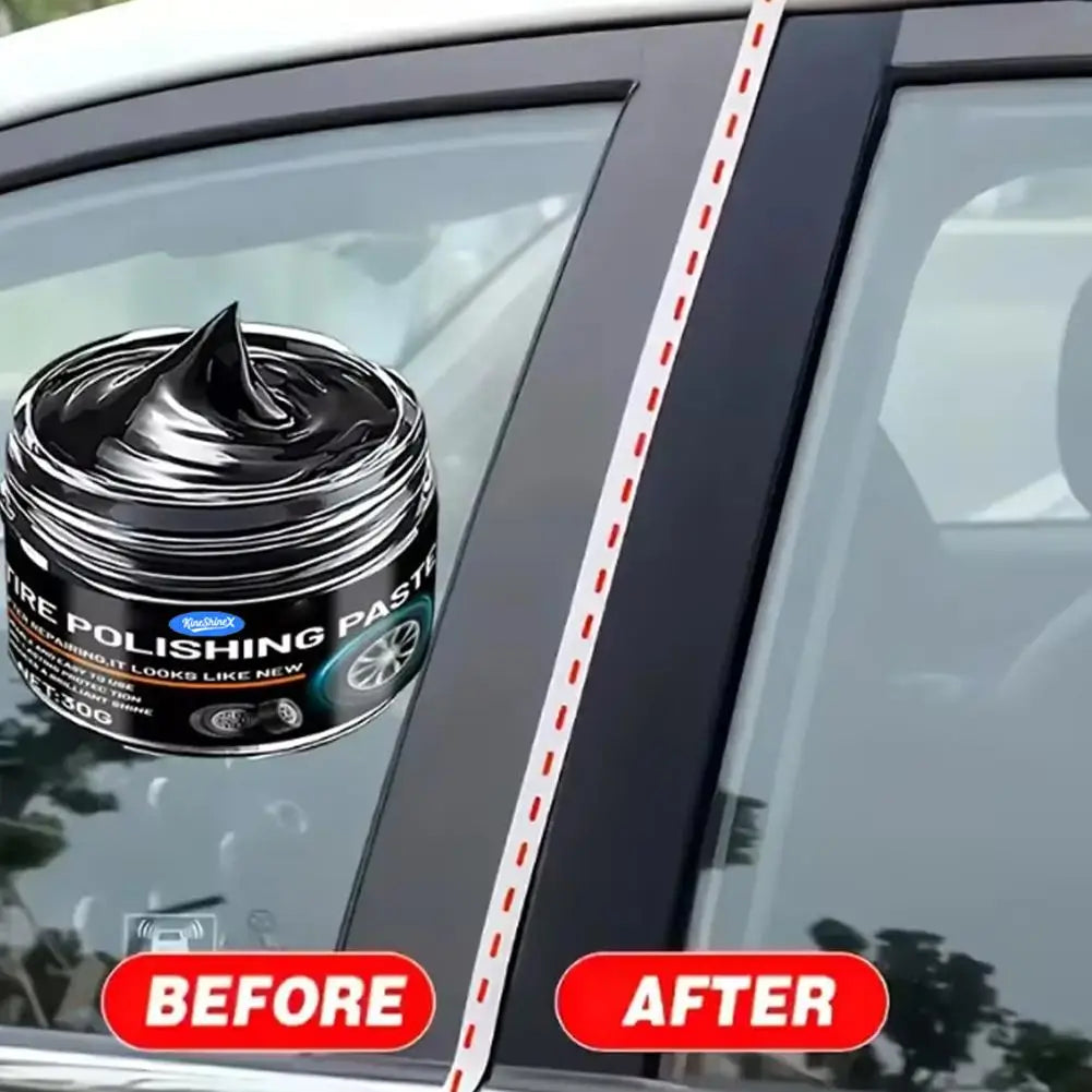 Car Interior Repair Paste | Black Plastic & PU Leather Restorer
