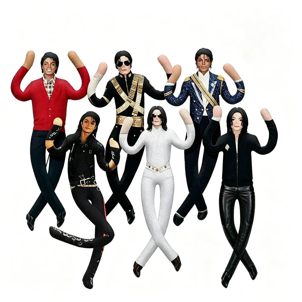Michael Jackson Cosplay Prop Doll Plush Stuffed Figure Dolls Room