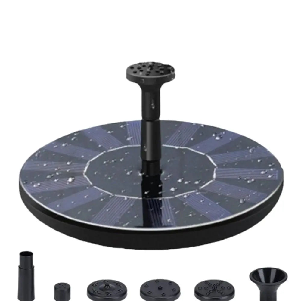 Solar Floating Fountain Pump 13/16/18cm – 6 Nozzles Included