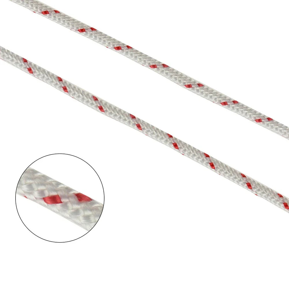 10 Meters Recoil Starter Rope Pull Lawnmowers Resilient Garden Power