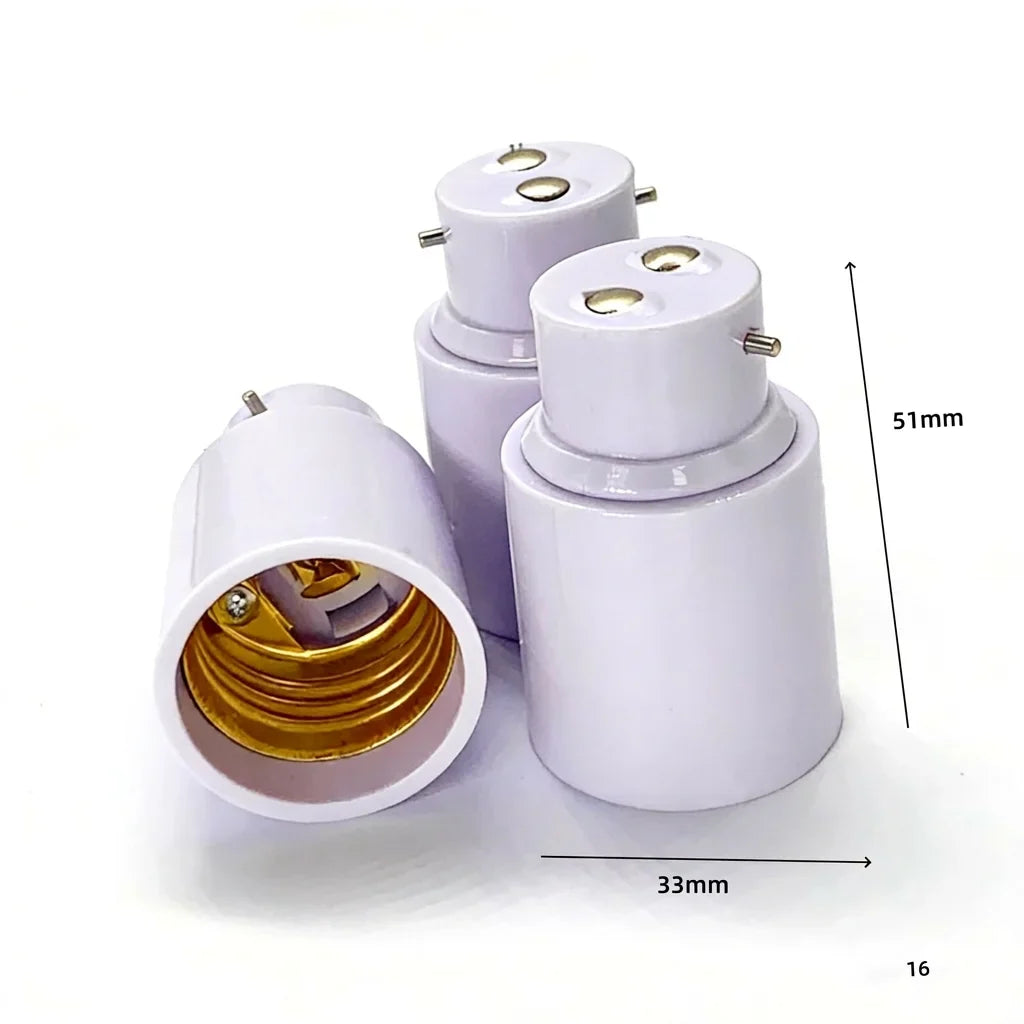 Lamp Holder Converter Compatible Socket Adapter E27 E14 Insulating