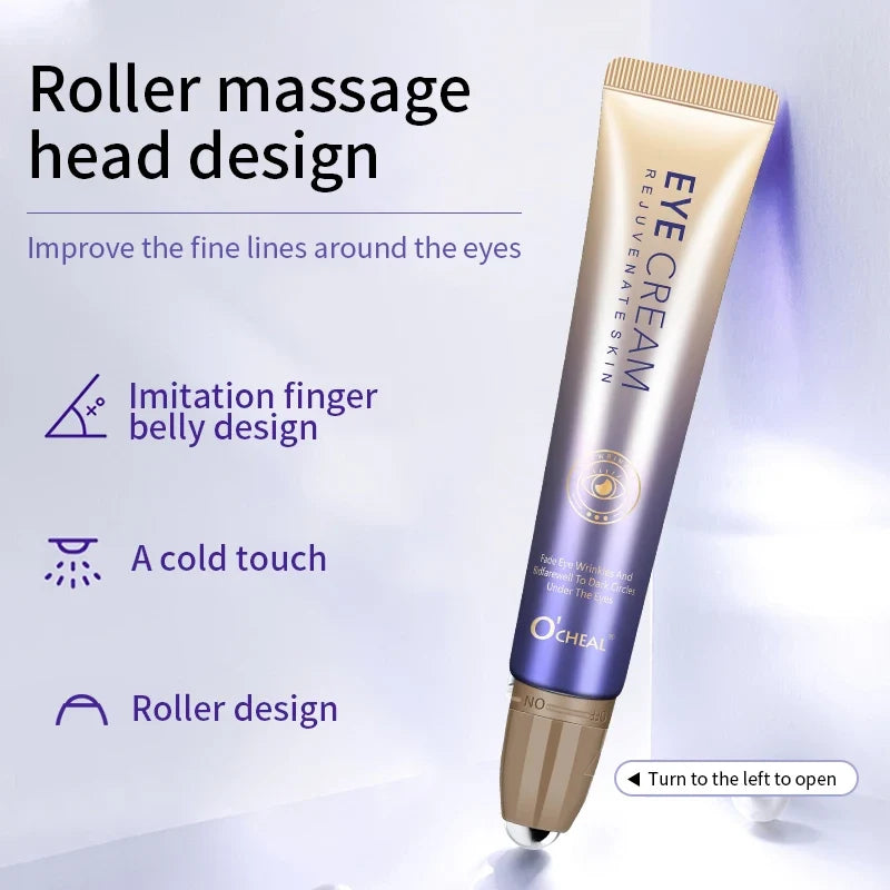 O'CHEAL Hyaluronic Acid Eye Cream Roller | Anti-Aging Serum