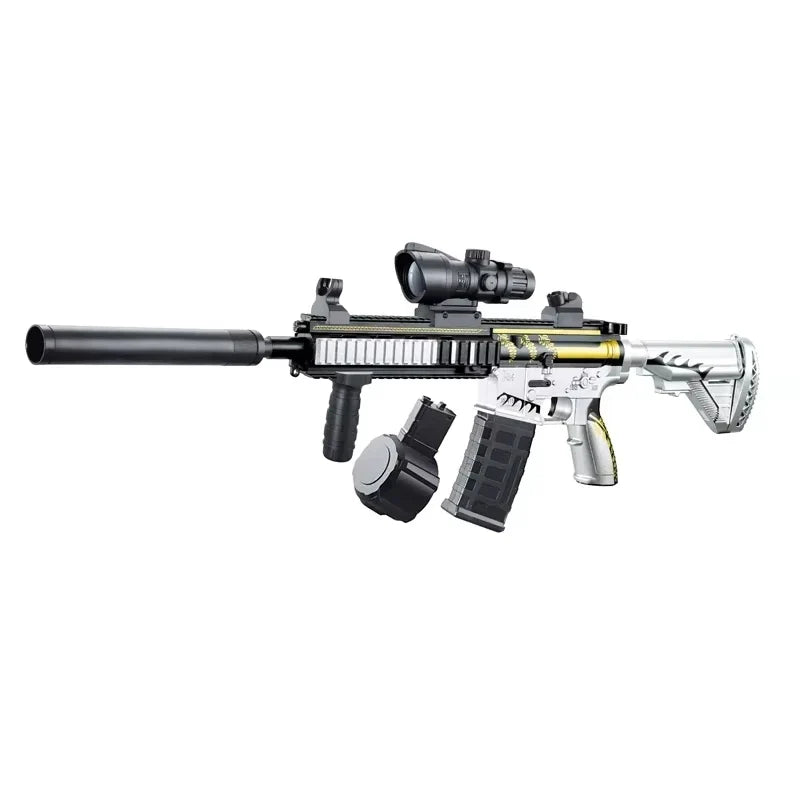 M416 Manual Gel Ball Blaster Toy Gun – Outdoor Gift for Teens