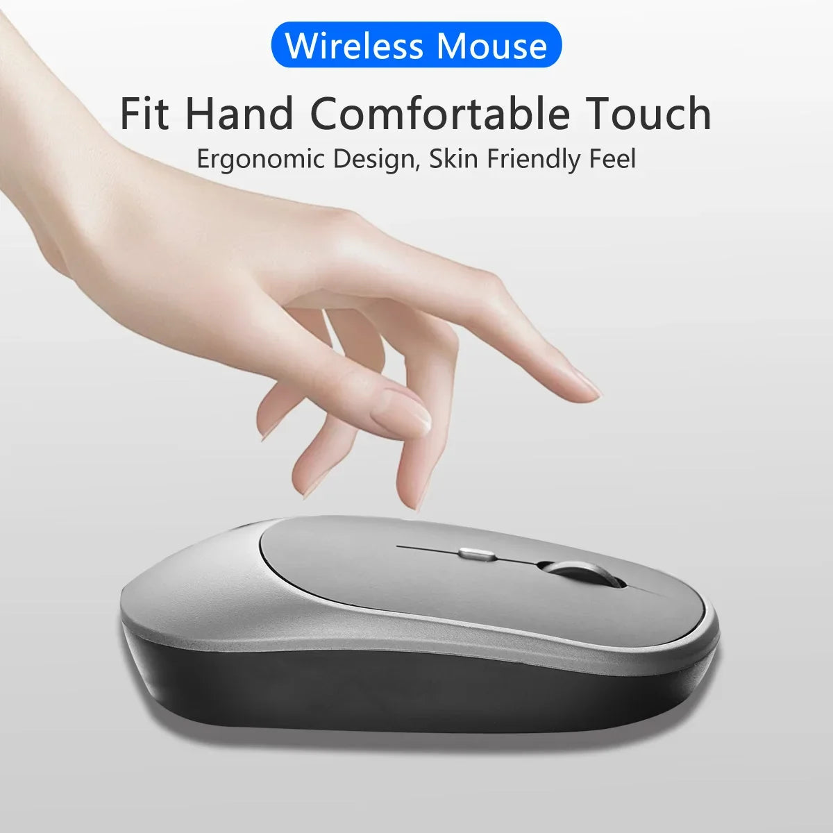 2 4Gh Wireless Gaming Mouse Dual Modes Bluetooth Ultra-low Power