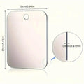 Bathroom Anti Fog Mirror Fogless Acrylic Shower Wall Hook Portable