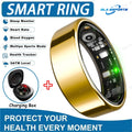 Smart Ring Heart Rate & Blood Oxygen Monitor | Waterproof