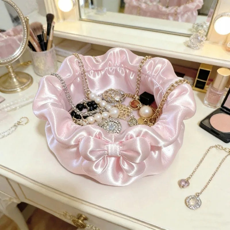 Bow-shaped 3D Printing Storage Tray INS Lolita-style Princess Dress