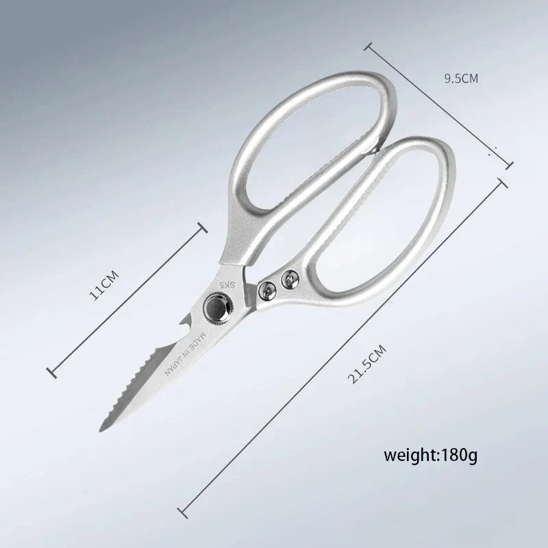 Heavy-Duty Stainless Steel Kitchen Scissors & Bone Shears