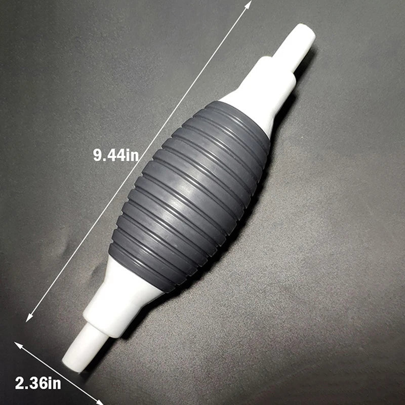 Manual Hand Siphon Pump – Fuel, Oil & Water Transfer Kit