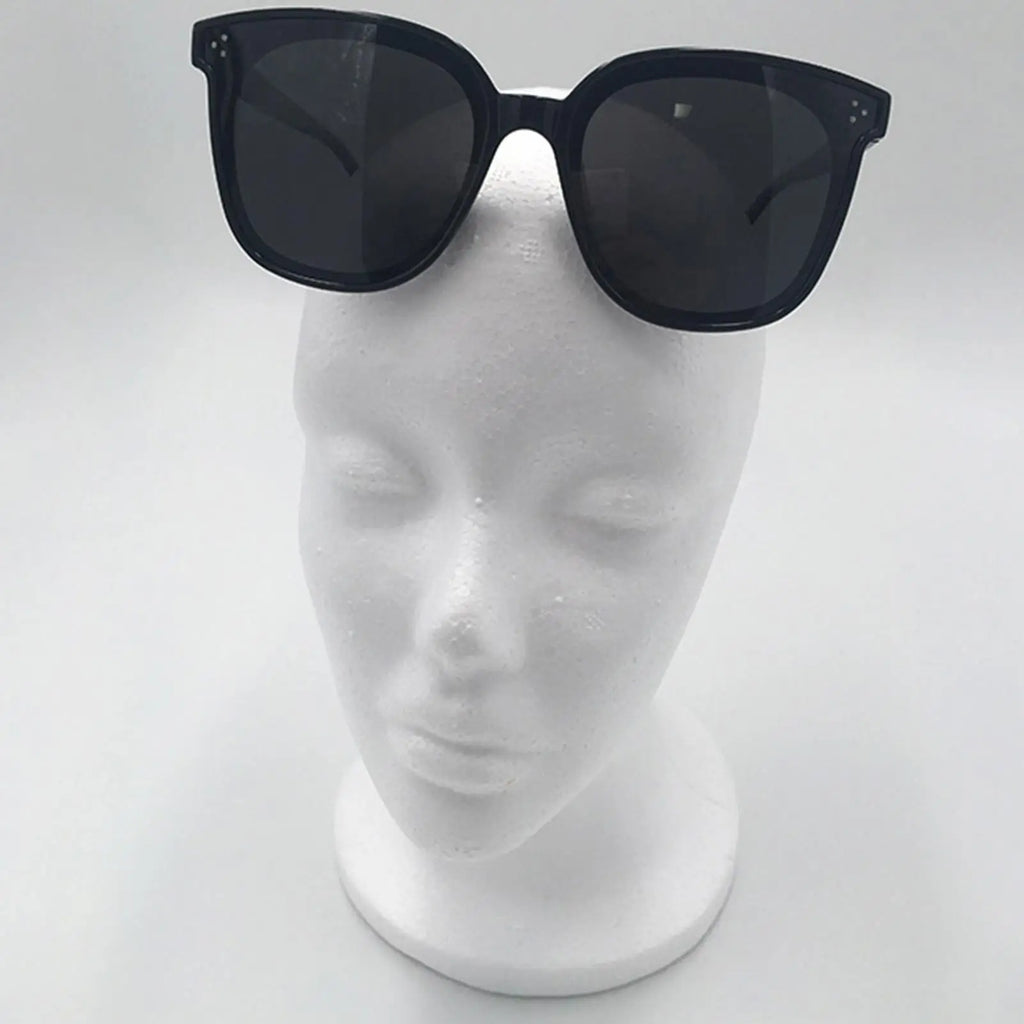 Female Styrofoam Mannequin Manikin Head Model Foam Wig Hair