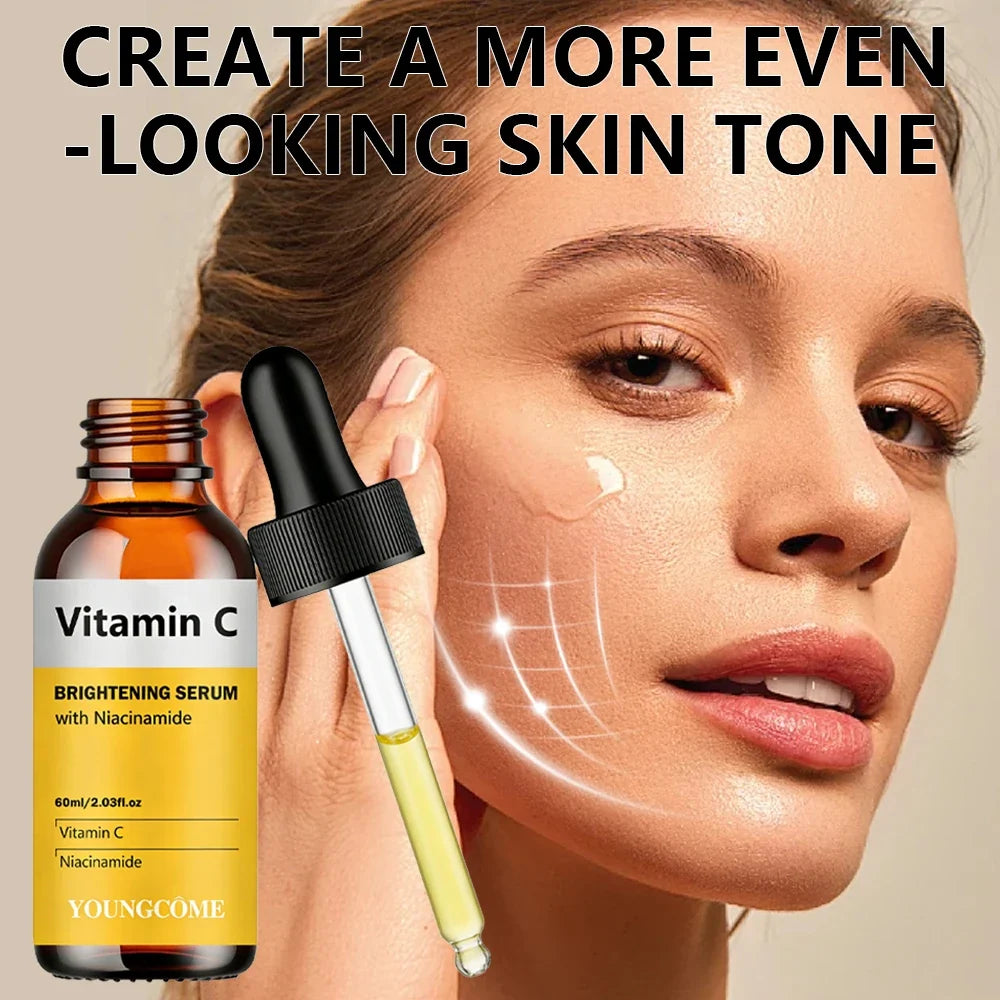 Vitamin C Serum with Hyaluronic Acid – Brighten & Hydrate
