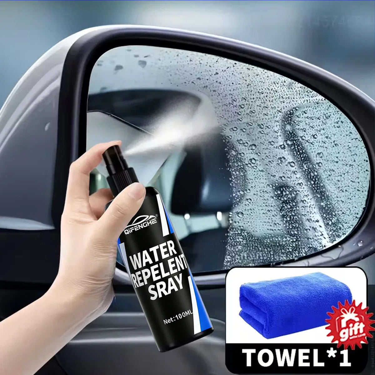 Car Water Repellent Spray – Hydrophobic Windshield Coating
