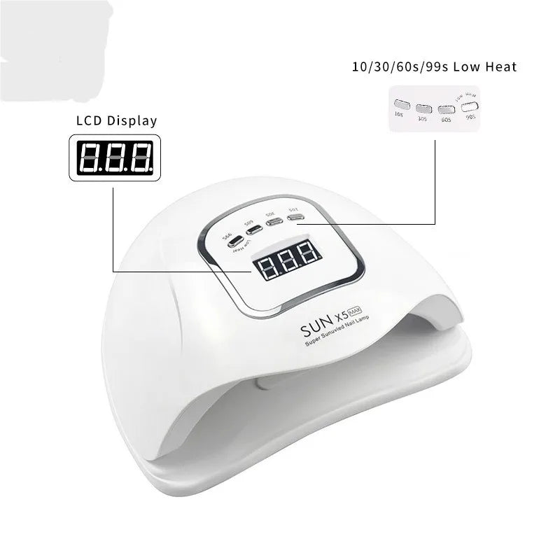 X5MAX Ultraviolet LED Nail Lamp Drying Device Polish Suitable Quick