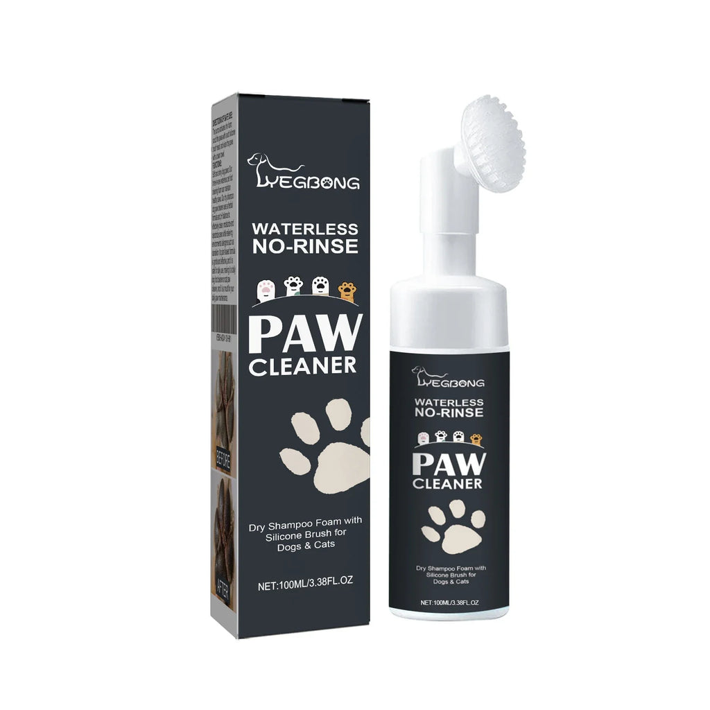 Yegbong Waterless Pet Paw Cleaner Foam for Dogs & Cats 100ml