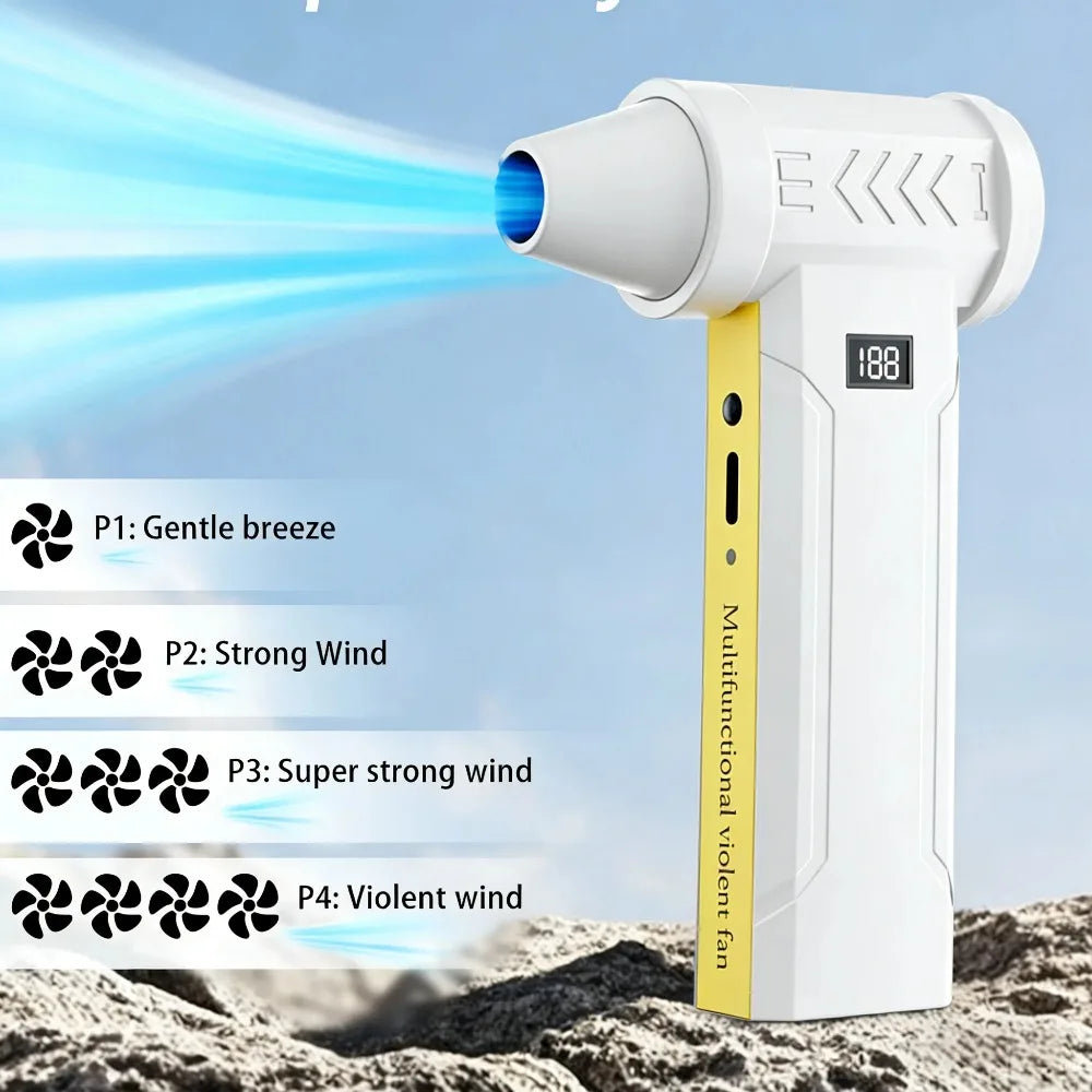 NUANTONG 160,000RPM Brushless Turbo Jet Fan | Type-C Portable