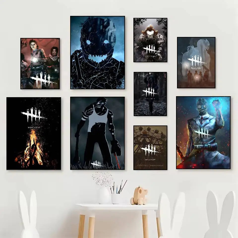 Dead by Daylight HD Wall Poster – Self-Adhesive Waterproof PVC