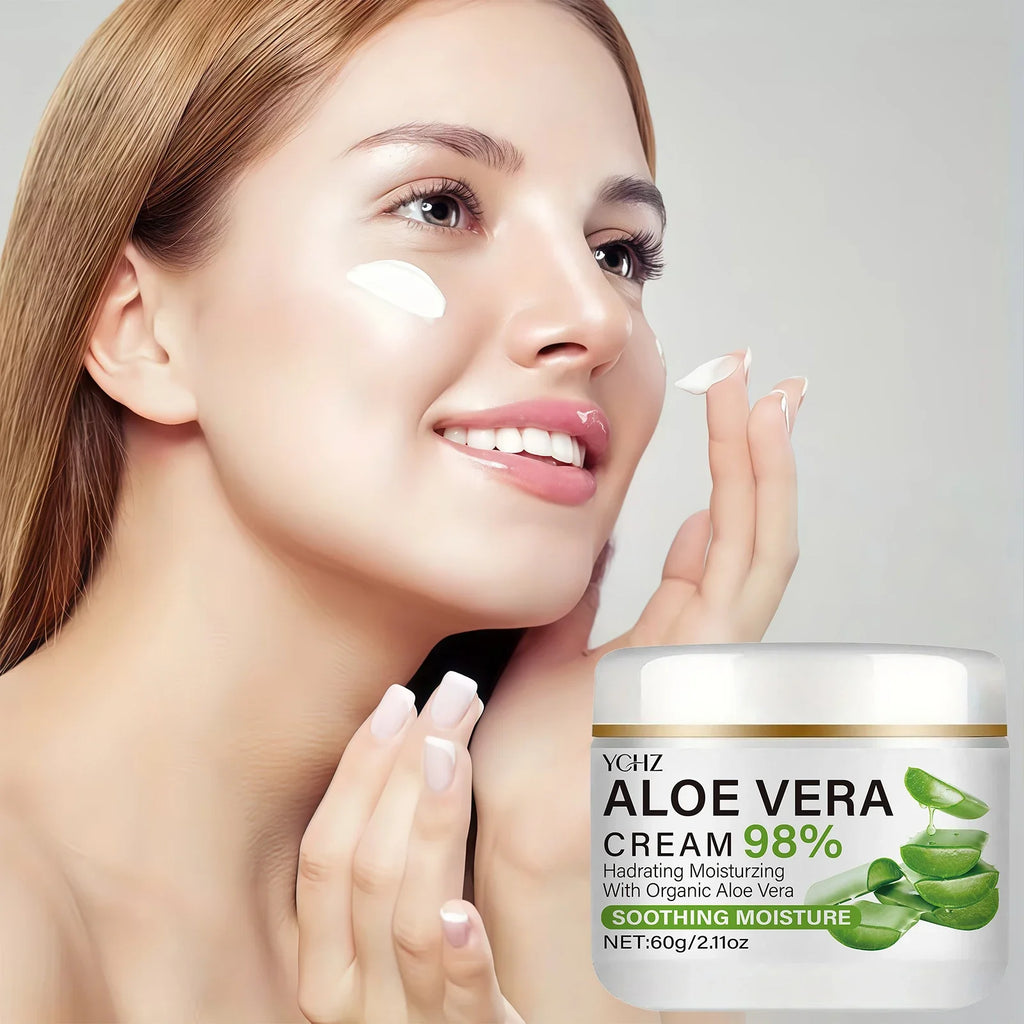 YCHZ 98% Aloe Vera Face Cream – Daily Hydrating Moisturizer