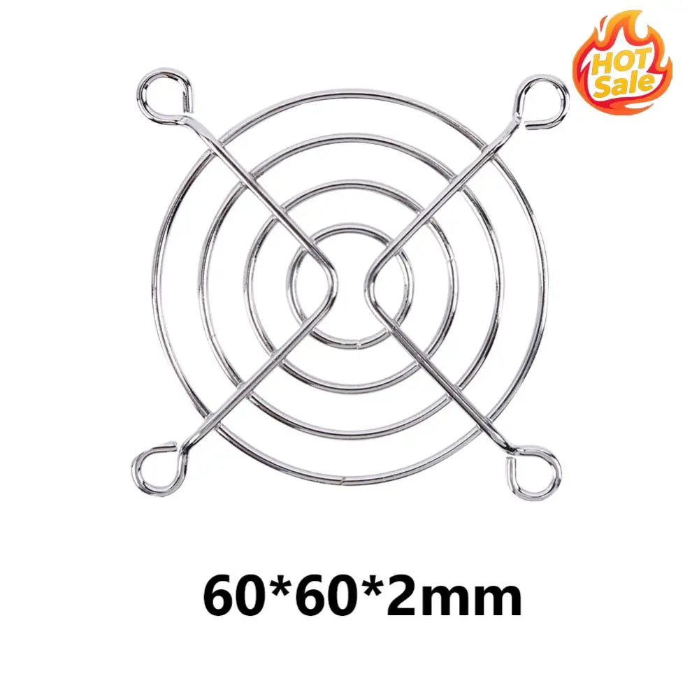 5-Pack PC Fan Grills – Finger Guard Protector 40mm–120mm