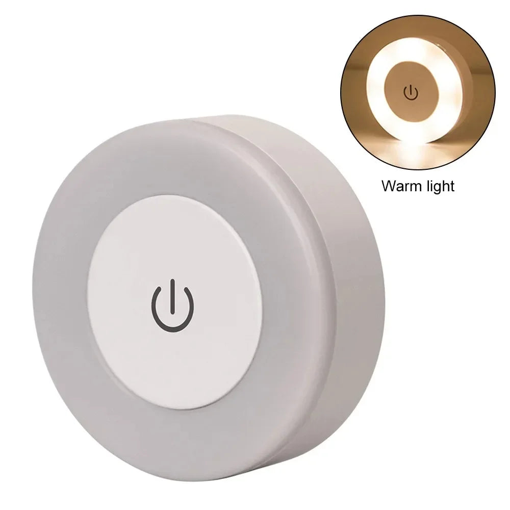 USB Rechargeable LED Touch Night Light | Magnetic Wall Lamp