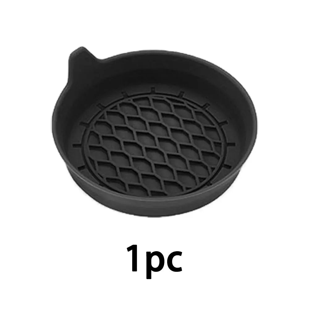 Silicone Car Cup Holder Insert Coasters – Anti-Slip 1/2/4 Pack