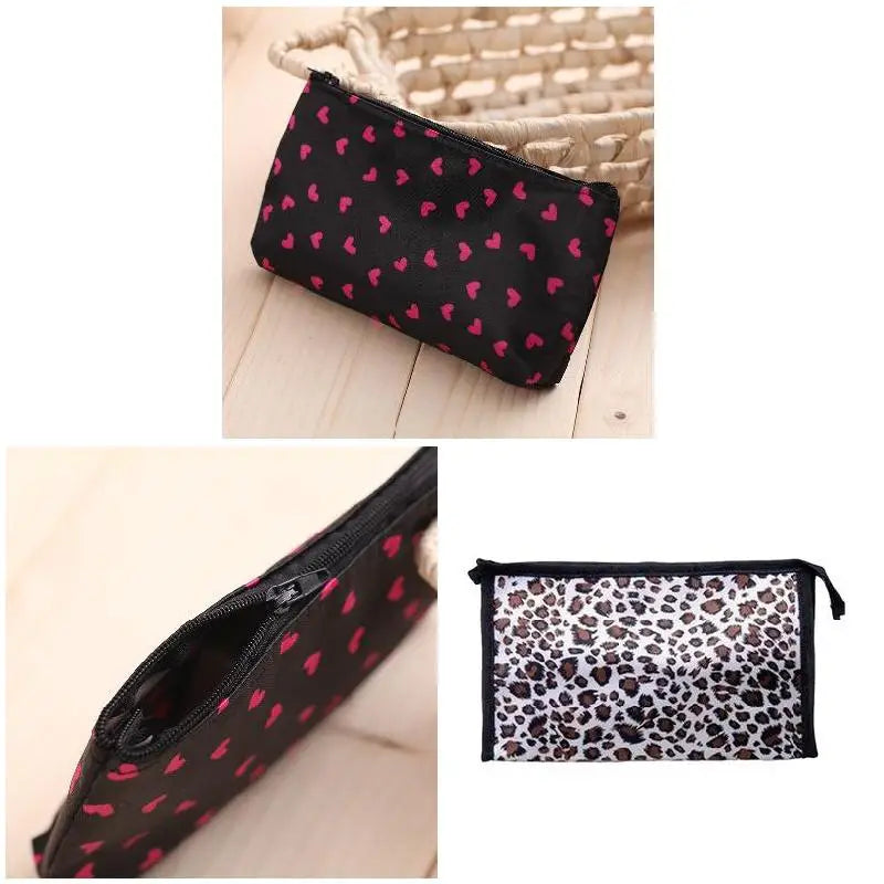 Mini PVC Cosmetic Makeup Bag – Travel & Home Organizer